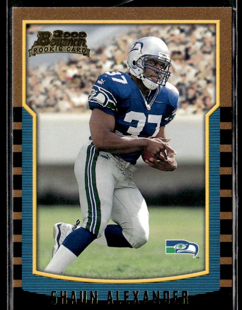 2000 Bowman Shaun Alexander Rookie Seattle Seahawks #177