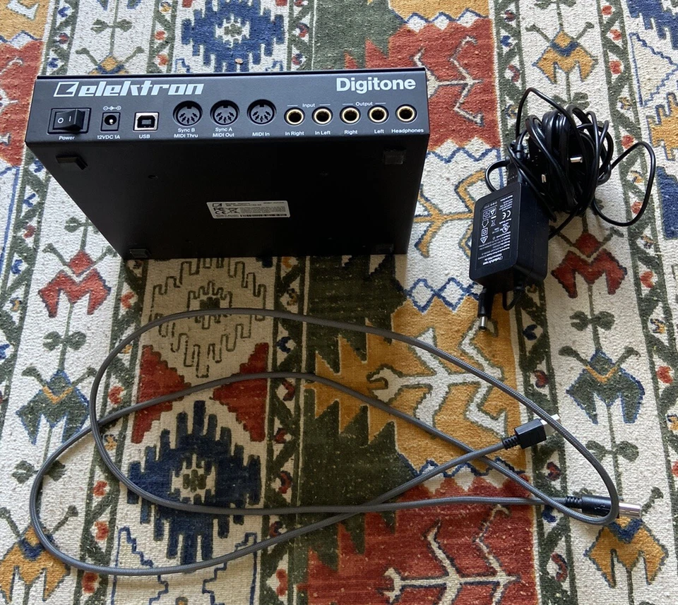 Elektron Digitone 8 Voice Polyphonic Digital Synthesizer - Back (DTN1) - Image 3 of 3