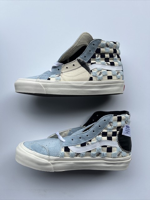 Size 8 - VANS Sk8-Hi LX Bricolage Pack - Cool Blue 2019 for sale online |  eBay