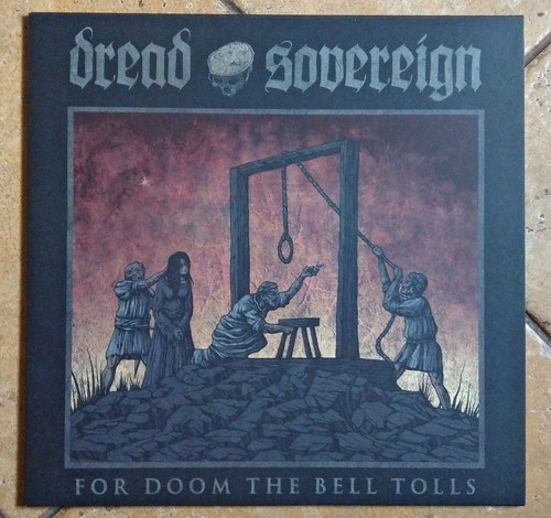 DREAD SOVEREIGN – For Doom The Bell Tolls (180g Darkred Vinyl) Ltd. - Picture 2 of 7