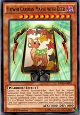 Flower Cardian Maple With Deer INOV-EN013 Yu-Gi-Oh! Card Light Play 1st Edition