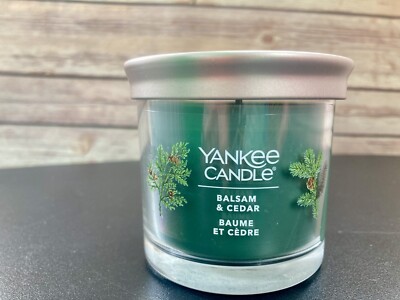 Yankee Candle Balsam & Cedar Scented Candle Hard To Find Brand New