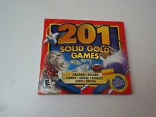 201 Solid Gold Games Arcade Board Cards  PC GAME - CDRS866