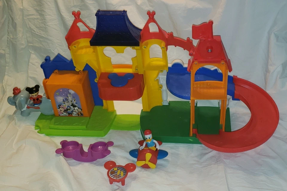 Little People Magic of Disney at Magic Kingdom Figures Airplane Fisher Price - Image 4 of 4