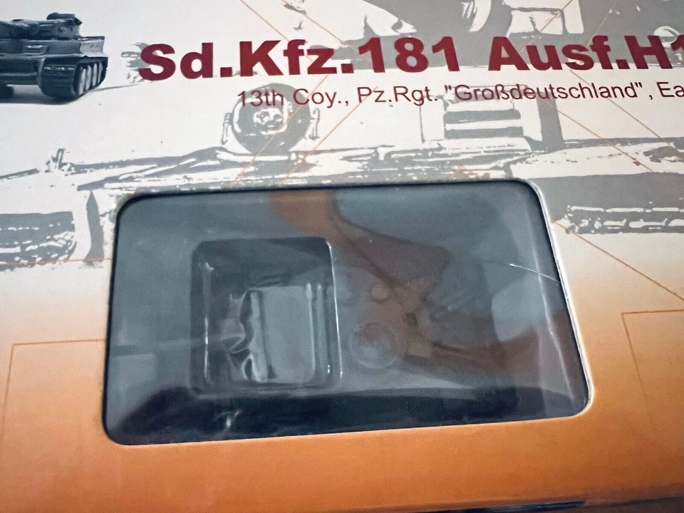 DRAGON Micro X Tech 1/72 Palm-Top R/C Armor Tiger I Sd.Kfz.181 Ausf.H1 40MHz NEW - Image 4 of 4