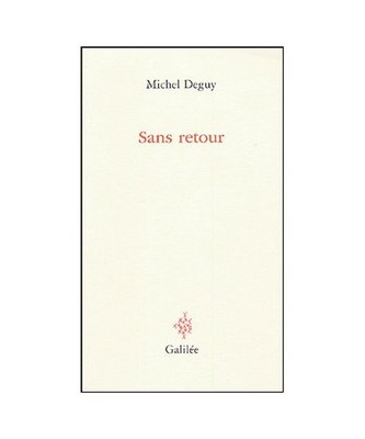 Sans retour être ou ne pas être juif [GALILEE], Deguy, Michel