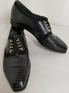 black and gold stacy adams