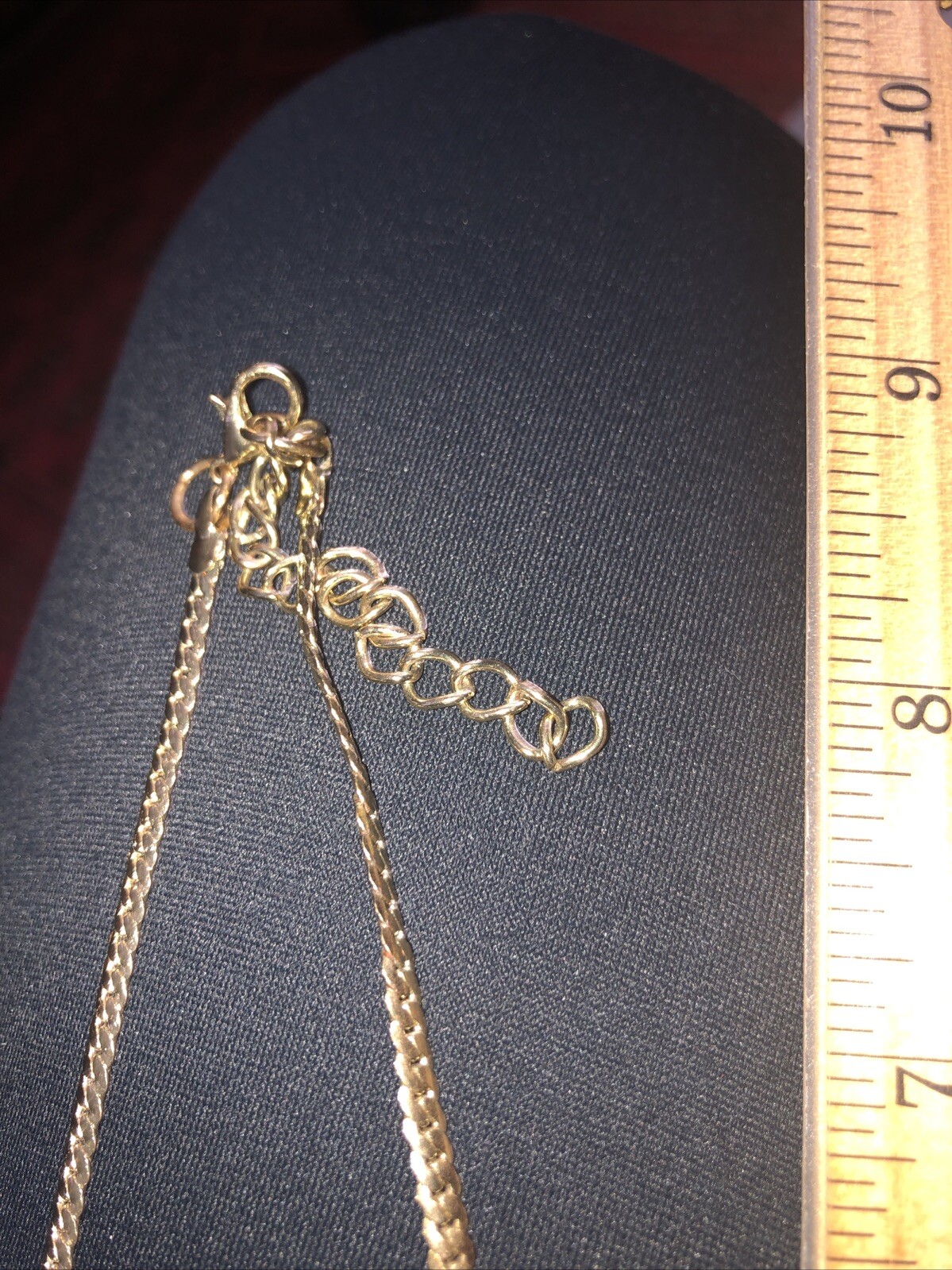 Beautiful Statement Necklace Rectangle Clear Rhin… - image 12