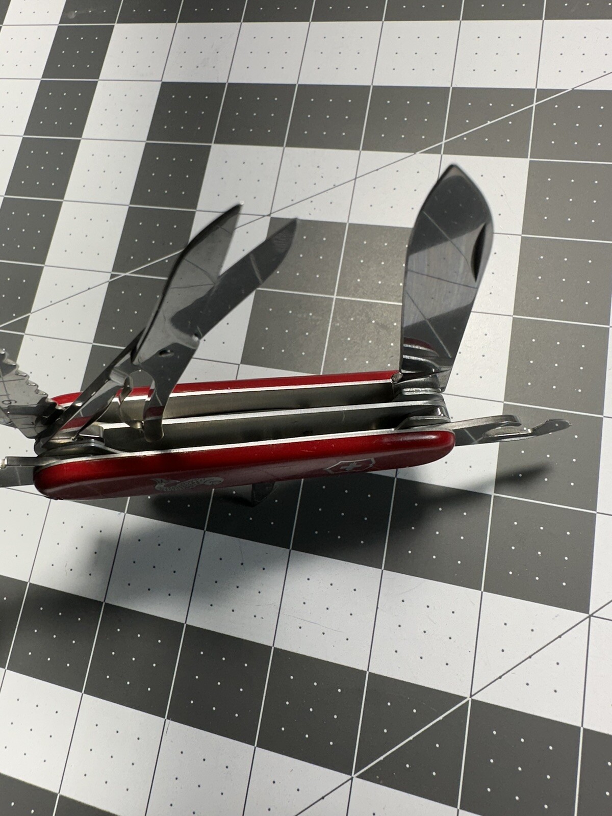 Victorinox Vintage Fisherman Swiss Army Folding Pocket Knife 91MM 7152 