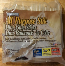 Half bag of Surebonder Glue Stiks  Elmer's Clear Transparent Glue Sticks