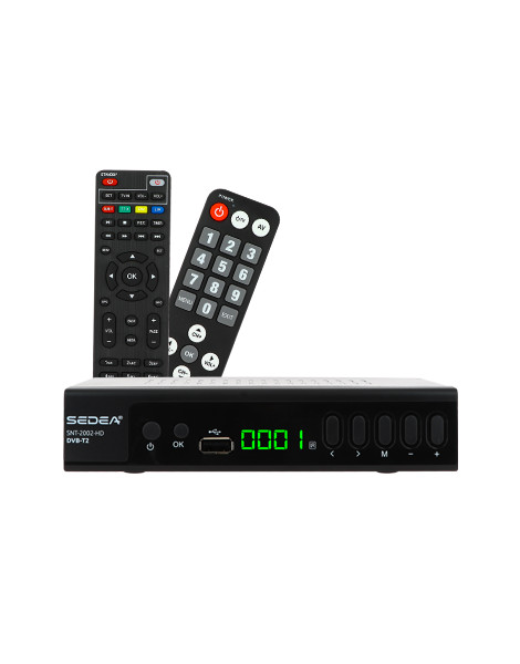 Offerta Decoder DVB-T2 SEDEA SNT-2002-HD Ricevitore Terrestre Full HD