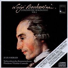 Boccherini: Cello Concertos 1 von Berger, Czarnecki | CD | Zustand sehr gut