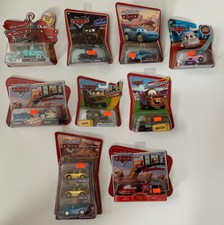 DISNEY PIXAR WORLD OF CARS DIE CAST LOT OF 9 13 Cars MATER LIGHTNING MCQUEEN