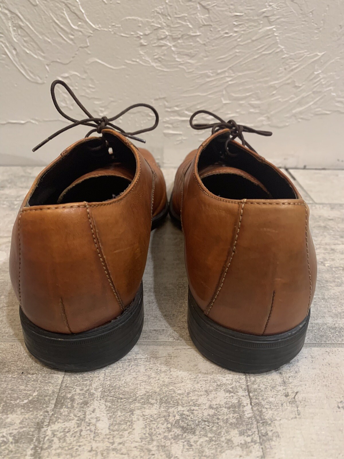 SAOLA Scarpe Oxford Cole Haan Air Jefferson punta a cappuccio C10024 da uomo taglia 8