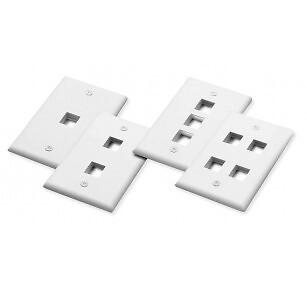 PLACCA 503 BIANCA PER 3 KEYSTONE (NW-FP503-3WH) - Photo 1/1