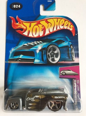 Hot Wheels 2004 First Editions Hardnoze Chevy 1959 Gray Scale 1:64 New