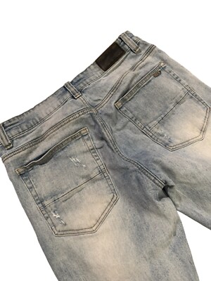 AMIRI MX1 BANDANA JEAN CLAY INDIGO 100% AUTHENTIC SIZE 32