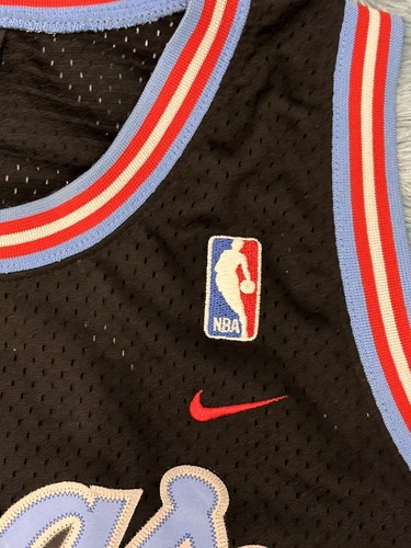 Camiseta Nike Mike Bibby Kings Hombre XL Sacramento NBA De Colección Puntada Negra Swingman - Imagen 6 de 7