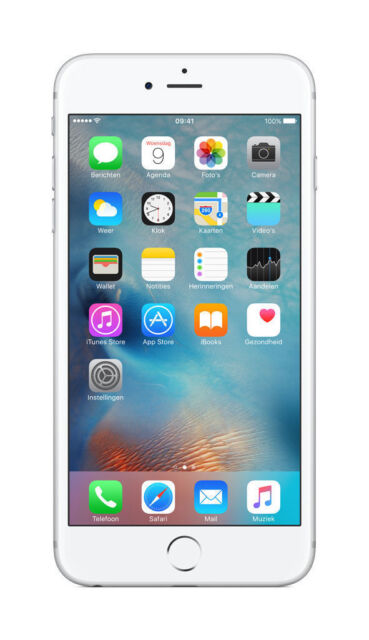 Apple+iPhone+6s+Plus+-+16GB+-+Silver+%28Unlocked%29+A1687+%28CDMA