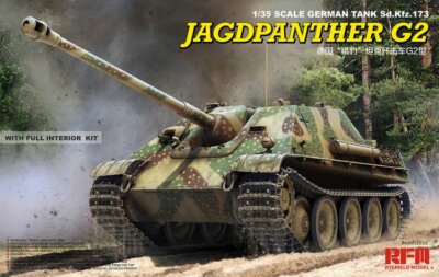 RYEFIELD MODEL RFM RM-5022 1/35 German Tank Sd.Kfz.173 Jagdpanther G2