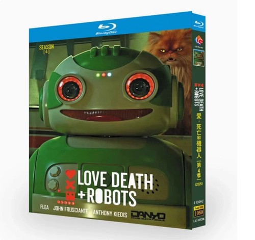 Love, Death & Robots Season 4 (2025)BD 1-Disc All Region Neu Box Set