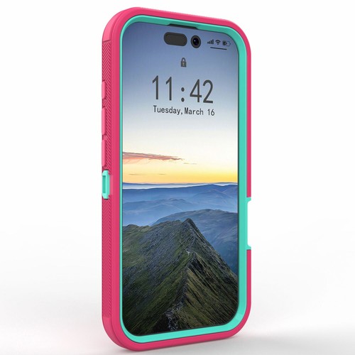 For Apple iPhone 16/pro/pro max/plus/16e 5G Shockproof Rubber Case Rugged Cover - Picture 20 of 84