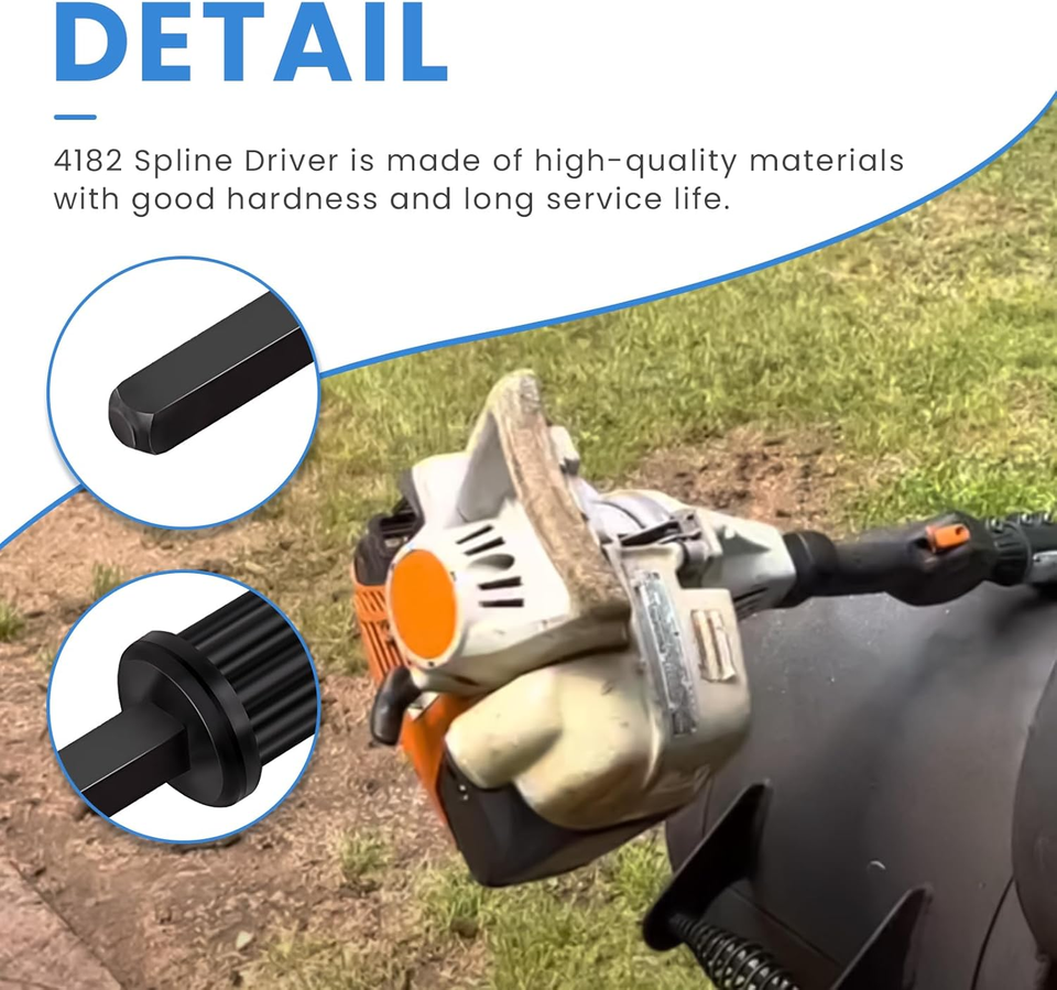 Ponta Do Eixo De Aço Motopoda Stihl Ht131/ht75 4182-740-3501 | MercadoLivre