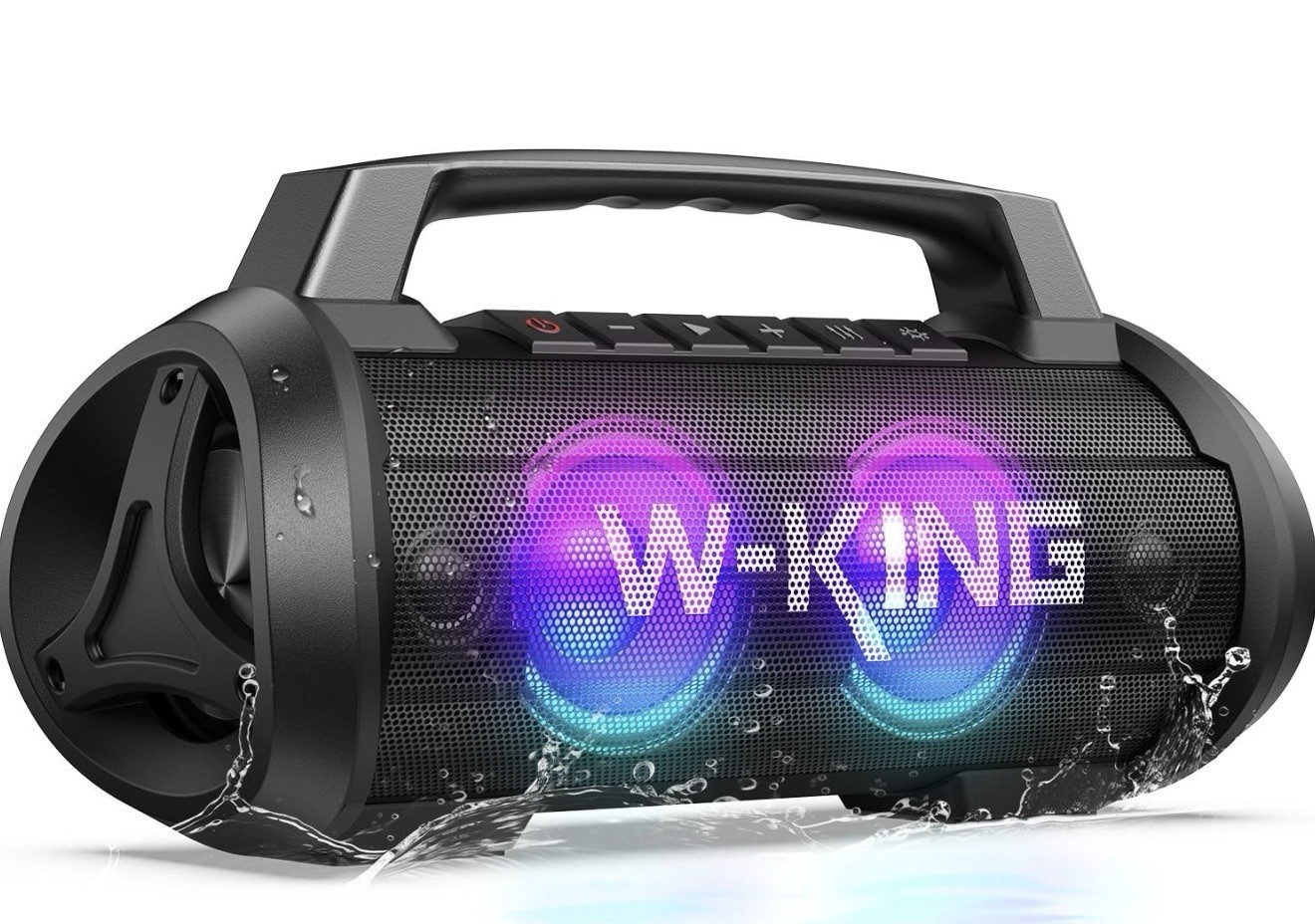 W-KING D10 Portable Speaker Bluetooth Wireless 120W Max Loudest&70W Deep Bass