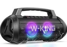 W-KING D10 Portable Speaker Bluetooth Wireless 120W Max Loudest 70W Deep Bass