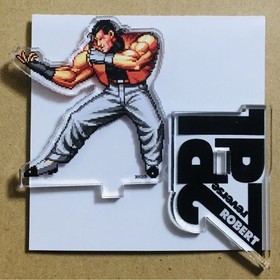 Art Of Fighting 1P2P Acrylic Stand Robert Garcia Snk Neogeo Fighting2 Gaiden