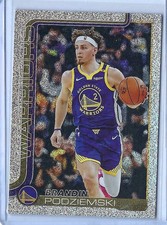 2025 Topps - Brandin Podziemski - Sandglitter Parallel - Golden State Warriors