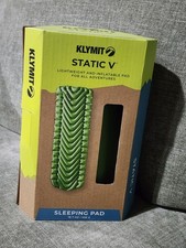 Klymit Static V Inflatable Sleeping Pad for Camping, Lightweight Hiking and Back