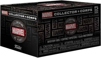 Funko Pop Marvel Collector Corps 85th Anniversary 5-pc Mystery Box XL New Sealed
