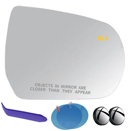 Passenger Side Mirror Glass ATS Sedan 2013-2018, CT4 2020-2025 Heated Blind Spot