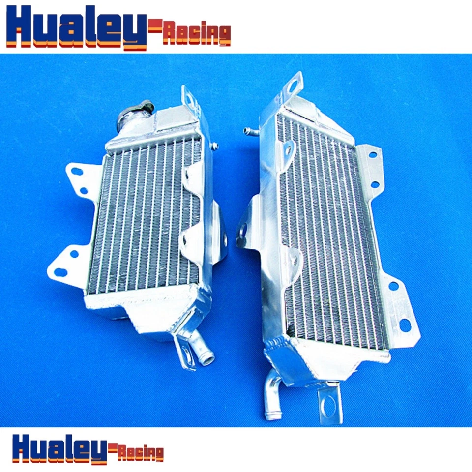 Radiador de aluminio de 2 tiempos L&R Fit 1990-1991 Kawasaki KX125 KX 125 Foto 4 de 4