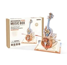 3D Wooden Puzzles for Adults - Symphony of Dreams by ROKR New and Sealed 199 Pcs