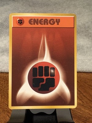 Pokémon Fighting Energy - 1996 (Japanese Form)