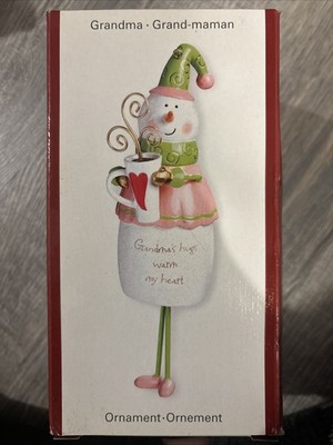 American Greetings Heirloom Collection Ornament ''GRANDMA''  -NIB