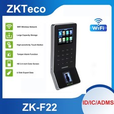 ZK Time Attendance Machine F22 WIFI TCP/IP USB Fingerprint Door Access Control