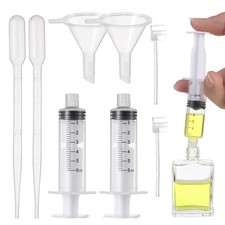 8Pcs Perfume Extractor Kit, Perfume Syringe and Needle with Funnel, Nozzle, S...