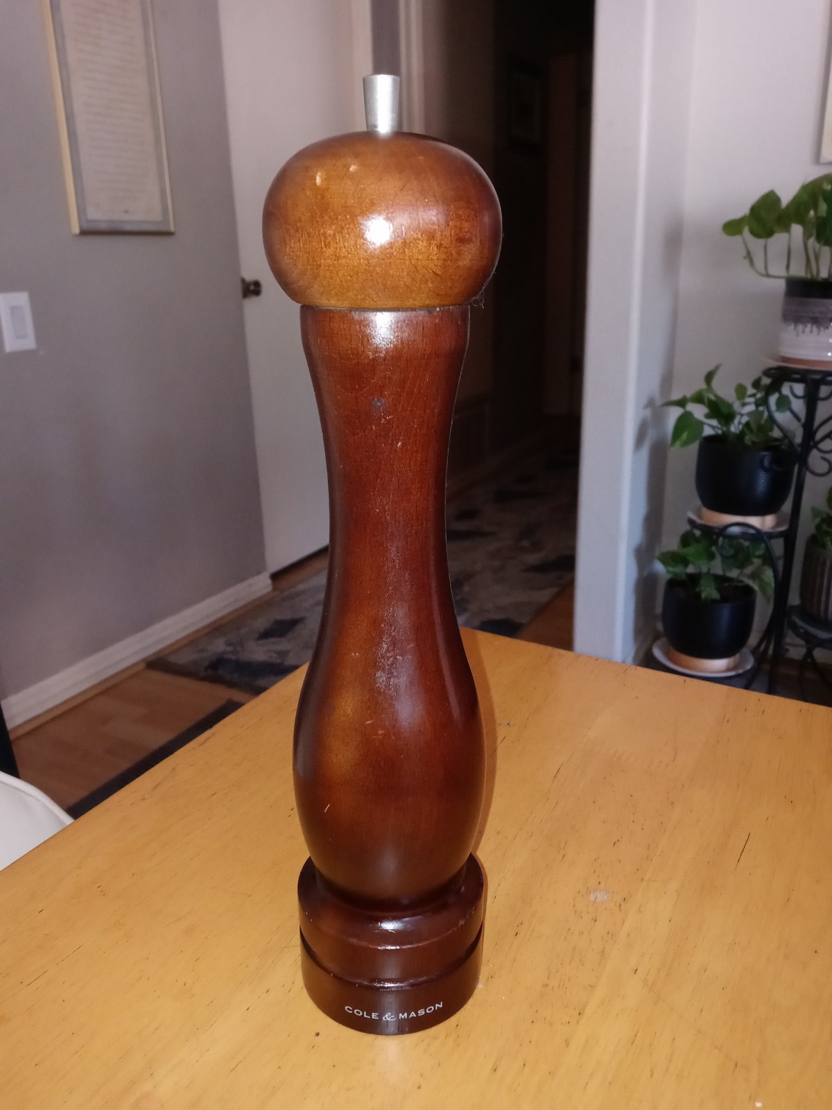 Cole & Mason Large Wood Pepper Mill Grinder England