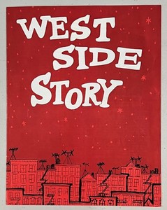 West Side Story Bobby Rydell 1963 Columbus, Ohio Musical Theatre Program