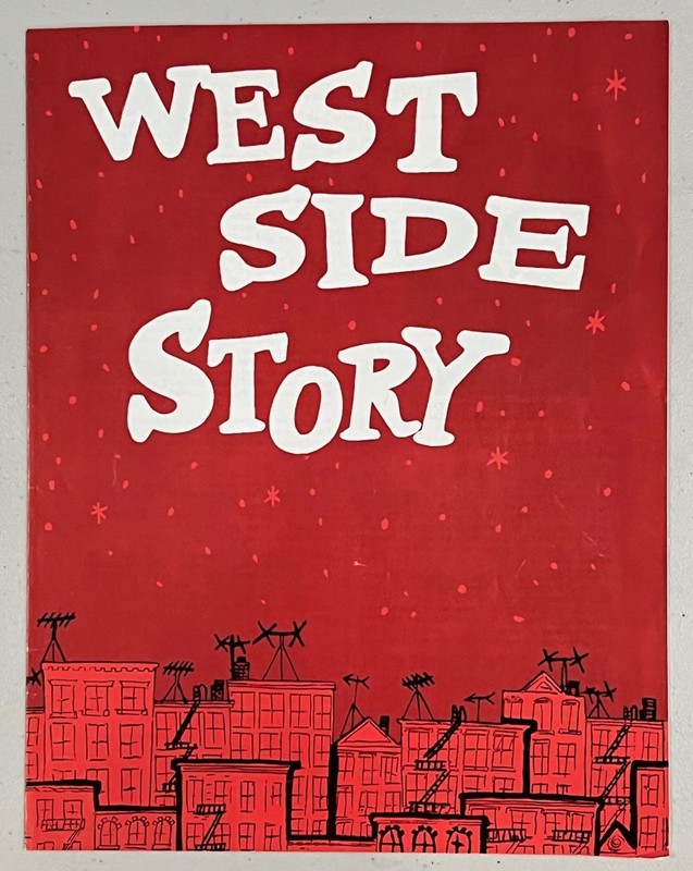 West Side Story Bobby Rydell 1963 Columbus, Ohio Musical Theatre Program
