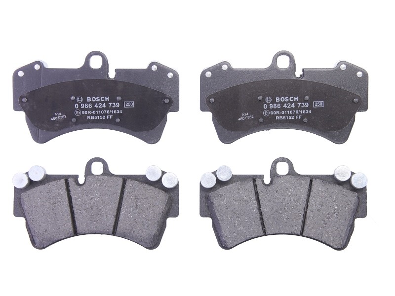 Brake Pads Set fits VW TOUAREG 7L 3.0D Front 06 to 10 Bosch 4L0698151A Quality - Image 29