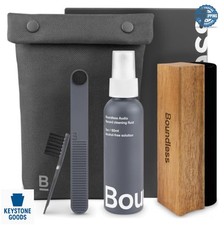 Vinyl Record Cleaning Kit 5 Piece Velvet Brush Carbon Fiber Stylus Cleaner