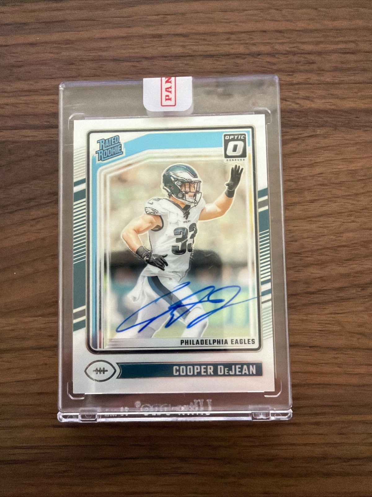 Cooper DeJean Panini Donruss Optic #221 Autograph