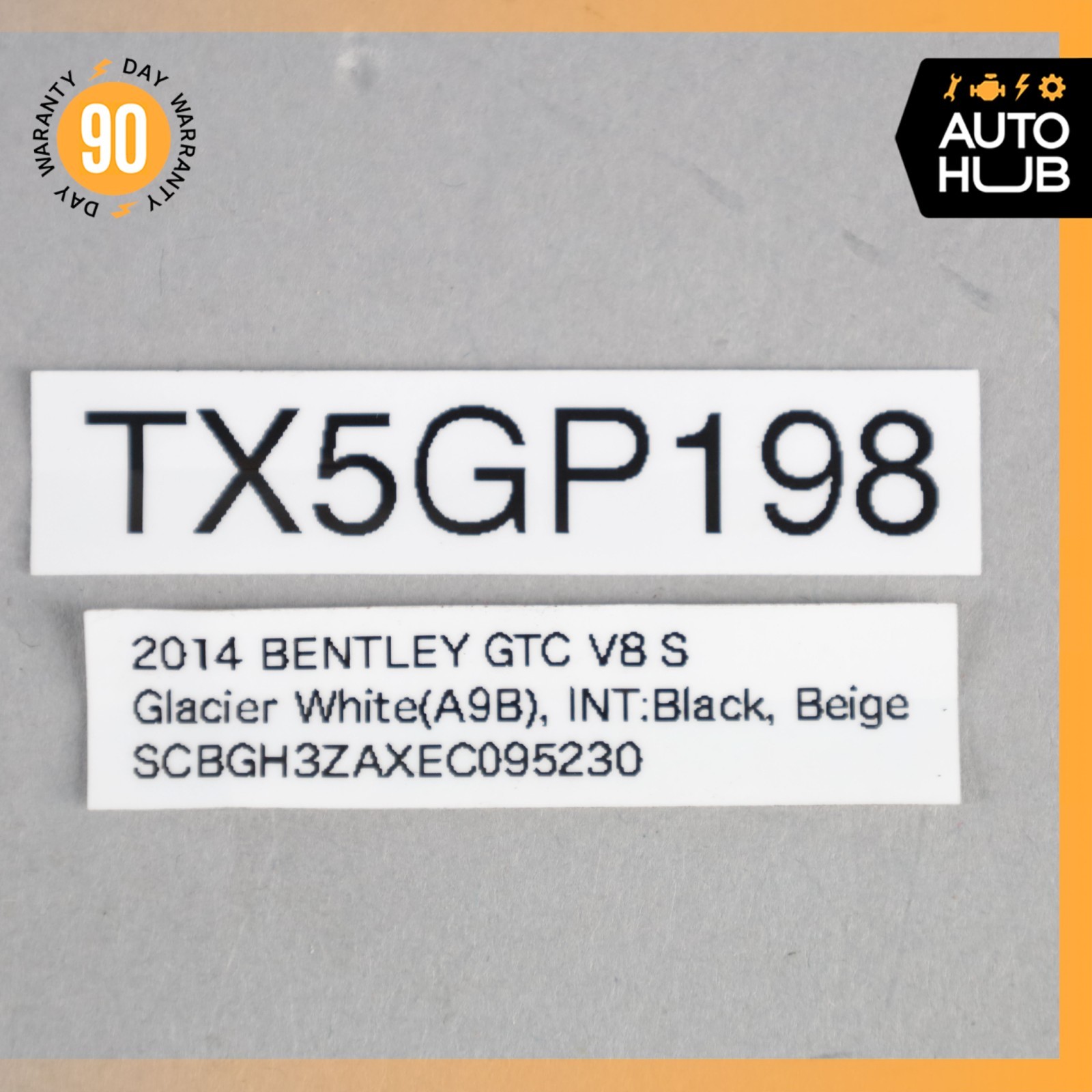 13-18 Bentley Continental GTC / S8 RS7 4.0L Left Radiator Cooling Fan Motor OEM
