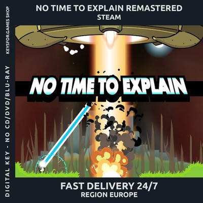 No Time To Explain Remastered | Steam Region Europe | PC | Plattformer Indie