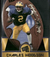 1998 Press Pass #KO3 Charles Woodson Kick-Off RC Rookie Card Michigan A2