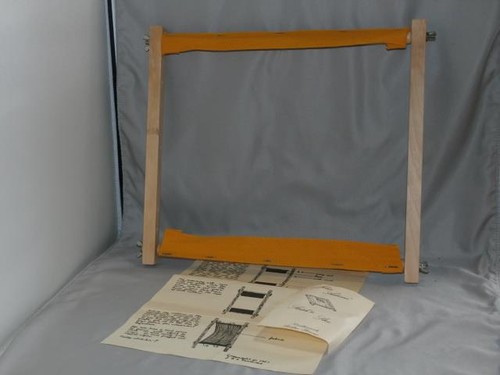John Adams Stitch 'n Stix Needlework Roller Frame Needlepoint Adjustable 11 1/4"